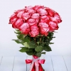 23 Розы Дип Перпл (60 см)