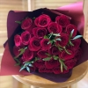 25 Роз Кении Красный (50 см)