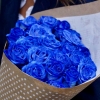 21 Роза Синяя (70 см)
