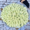 151 Роза Эквадор Белый (70 см)