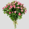 5 Роз Кустовых Розовый (60 см)