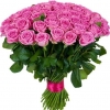 51 Роза Россия Розовый (60 см)