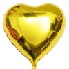 1 Шарик Сердце золотой