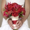 Букет Невесты с Розами и Орхидеями (35 см)