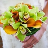 Букет Невесты с Каллами и Орхидеями (30 см)