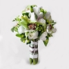 Букет Невесты с Розами и Орхидеями (30 см)