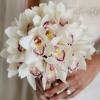 Букет Невесты с Орхидеей (30 см)