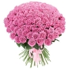 101 Роза Эквадор Розовый (80 см)