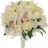 Букет Невесты с Розой и Орхидеей (30 см)