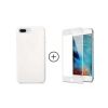 Белый чехол + Белое стекло на Iphone 7 Plus/8 Plus