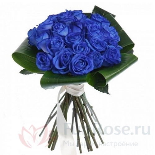 Розы FunRose 15 Роз Синих (60 см) 