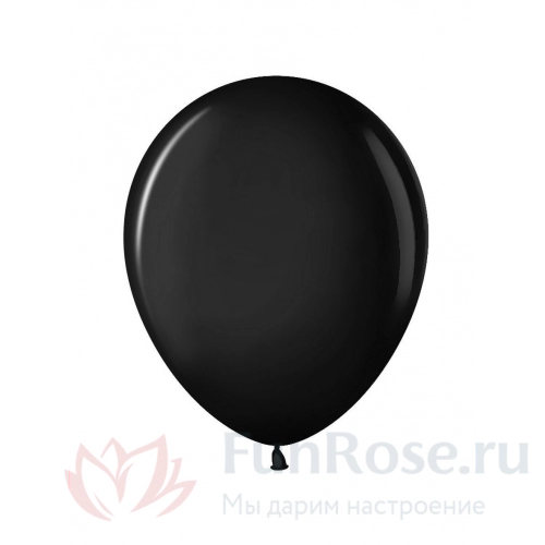 Гелиевые шары FunRose 1 Шарик чёрный 