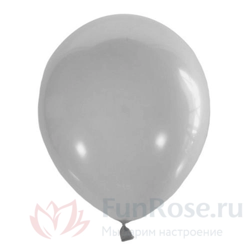 Гелиевые шары FunRose 1 Шарик серый 