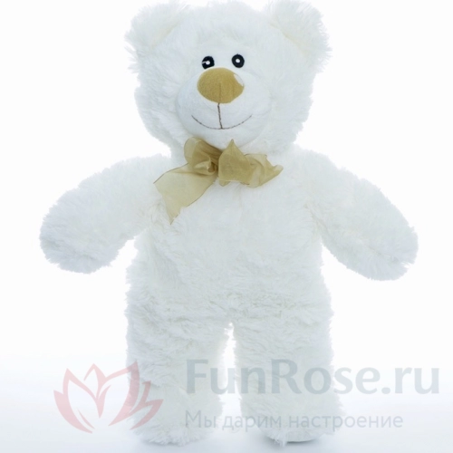 Мягкие игрушки FunRose Мишка Белый (30 см) 
