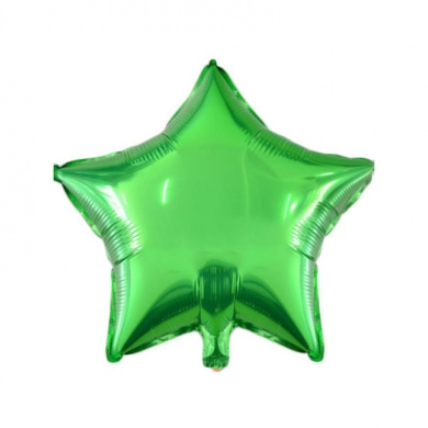 FunRose 1 Шарик Звезда, зеленый Гелиевые шары