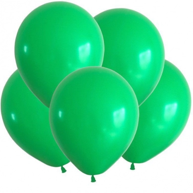 FunRose 5 Шариков Зелёные Гелиевые шары