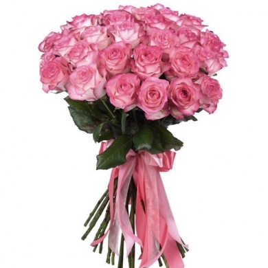 FunRose 25 Роз Джумилия Розовый (60 см) до 25 роз