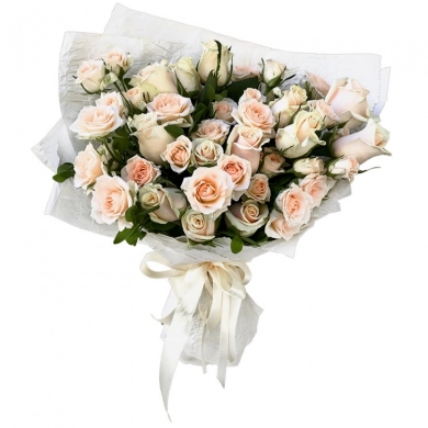 FunRose Букет Нежный (60 см) Кустовая роза