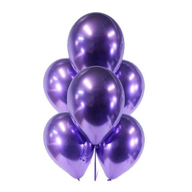 FunRose 6 Шариков фиолетовые Гелиевые шары