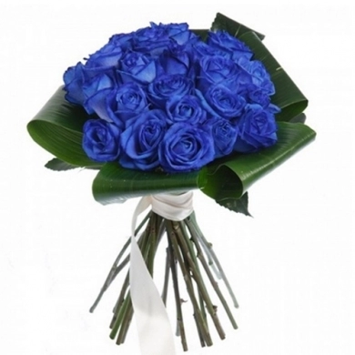 FunRose 15 Роз Синих (60 см) Розы