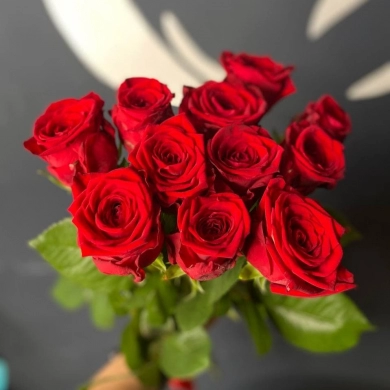 FunRose 11 Роз Ред наоми Красных (60 см) до 25 роз