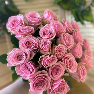 FunRose 25 Роз Эквадор Розовых (50 см) до 25 роз