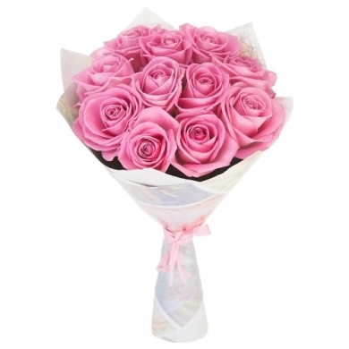 FunRose 11 Роз Ред Наоми Розовый (60 см) до 25 роз