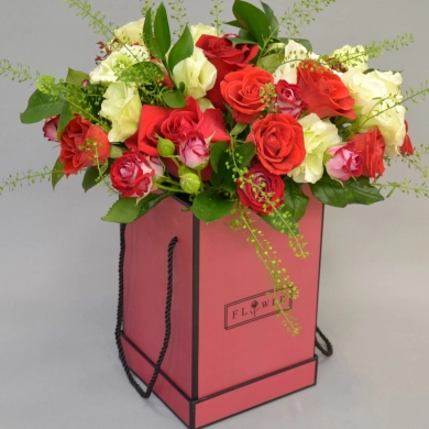 FunRose Муравейник в коробке (40 см) Цветы в коробке