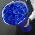 25 Роз Россия Синих (70 см) 70, 30